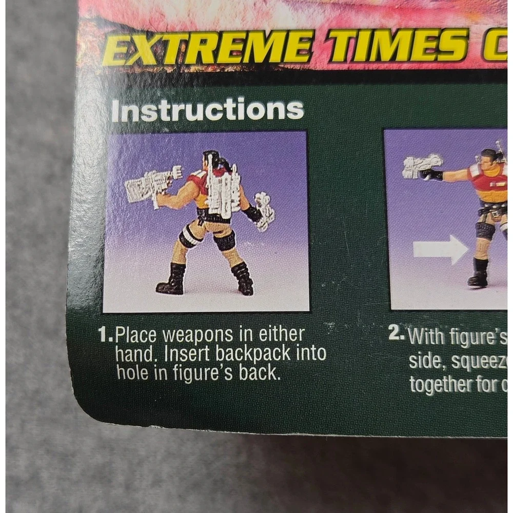 GI Joe Extreme Ballistic Action Figure Kenner 1995 Quick-Draw Combat Sealed NIB